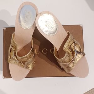 Gucci horsebit clogs